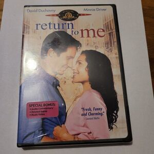 Return to Me 2000 Brand New DVD David Duchovny Minnie Driver Romantic‎ Comedy PG
